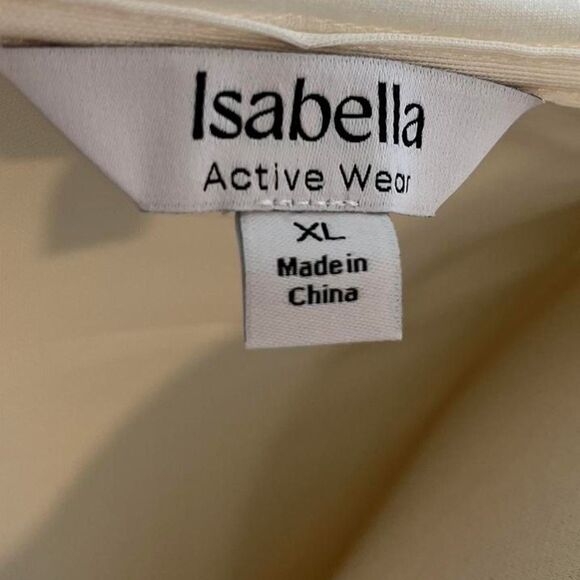 NWT White Isabella hoodie with zipper and pockets Size xl - Picture 5 of 5